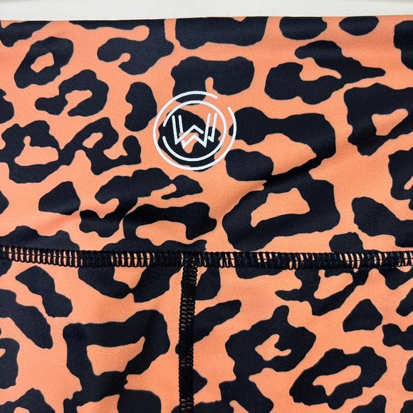 What Waist ThermaTech Body Sculpt Leggings in Leopard Print Size Small - Picture 8 of 10